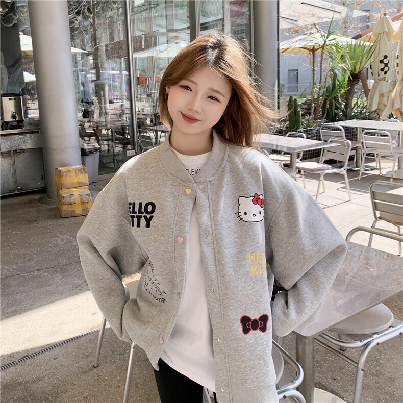 现货女春秋季新款棒球服外套2193-P145-K215,女装卫衣/绒衫,网红馆