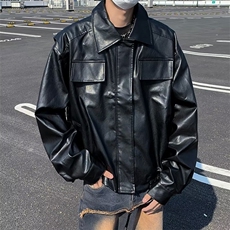 美式复古高街夹克男2024年春秋季新款潮牌宽松棒球服外套，男装夹克，星座716-4