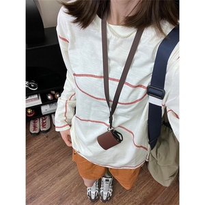 网图高品户外吸湿透气山系休闲哈苏线竹节棉长袖T恤男女A875-P55