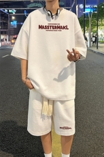 套装！华夫格套装短袖T恤短裤男TZ184-特P38，男装T恤，电商B367