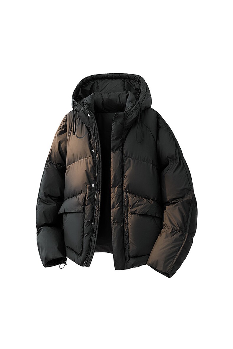高品质连帽保暖cityboy羽绒服情侣冬90白鸭绒2025SYR2602-P270,男装羽绒服,星座610B-1
