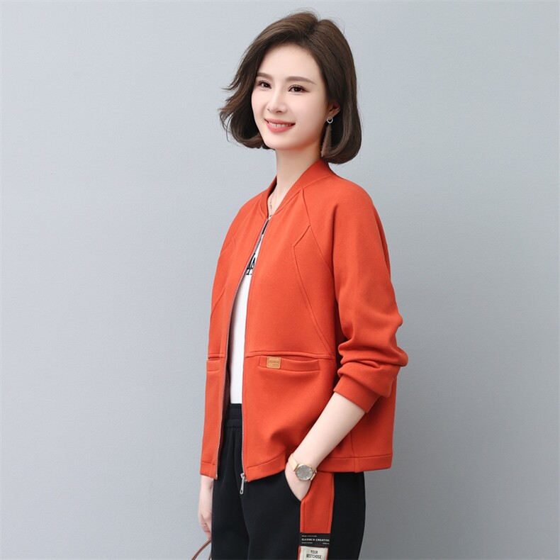 时尚休闲开衫卫衣外套女宽松显瘦百搭长袖上衣春秋新款韩版潮流,女装卫衣/绒衫,依恋蒂丝