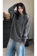 舒适感高级潮搭上衣经典圆领款式复古百搭毛衣HY872TP35无差价，男装针织衫/毛衣，电商A102B