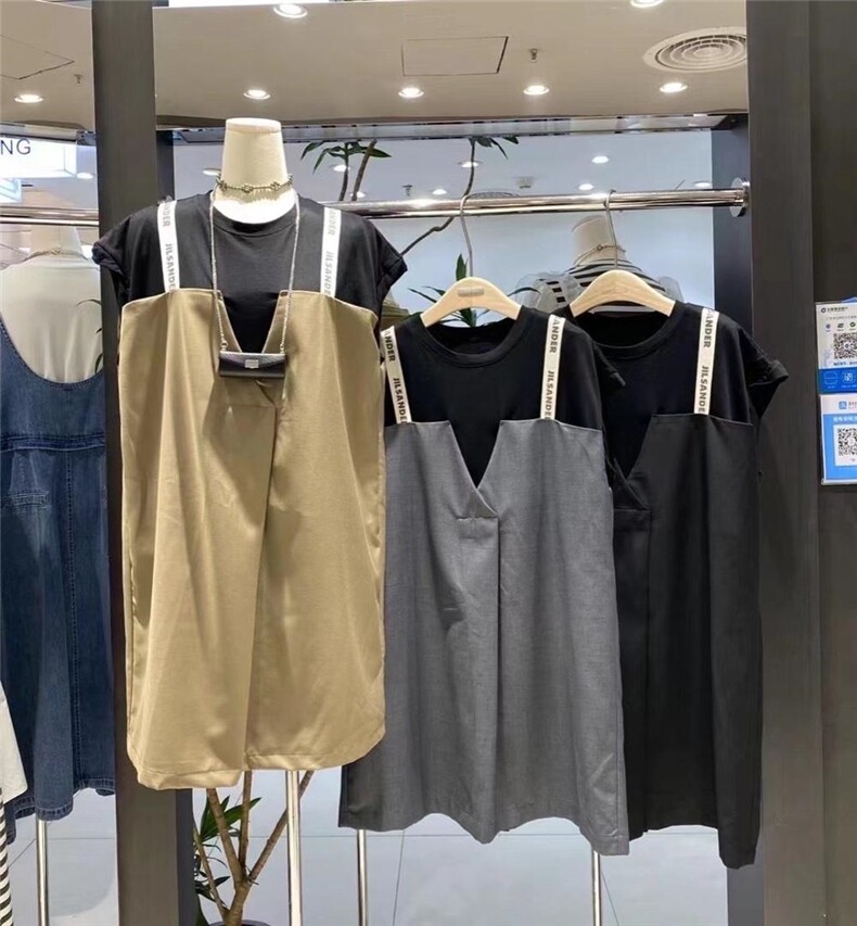 假二件连衣裙，女装连衣裙，可纳奇