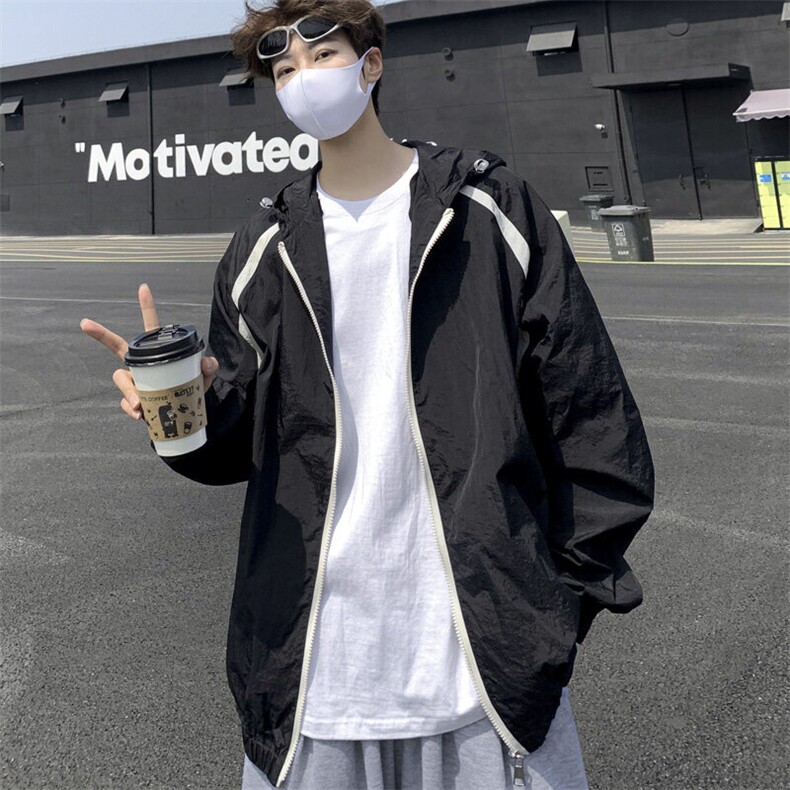 男透气防晒衣防紫外线春夏速干户外运动凉感防晒服J289P45控68,男装夹克,电商A157