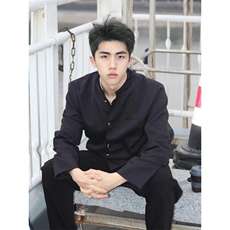 制服中山装一套日系热血校服JK男班服外套学院风W1157，男装工装外套，星座1116A（原606A-3）