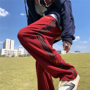 秋季新款休闲裤百搭运动裤条纹长裤D329-QM504-P55-控68图片