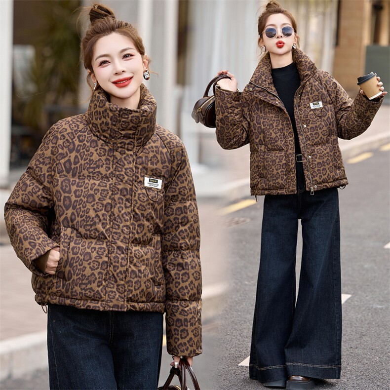 短款羽绒服女2025年冬季新款洋气时髦小个子宽松显瘦加厚保暖外套,女装羽绒服,拾衣