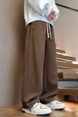 ！重磅400G秋冬男士呢料宽松直筒休闲裤WK2125特P45加绒55，男装卫衣，电商B220