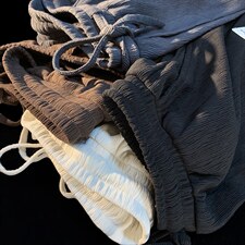 秋装休闲裤宽松拖地裤垂感运动裤长裤D329-QM513-P50控68，女装休闲裤，电商D329