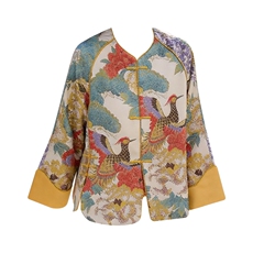 芷墨春季复古新中式盘扣显瘦外套日常通勤显高显瘦唐装减龄外套女，女装短外套，芷墨服饰