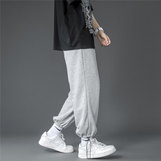 主推有大码(S-5XL）夏季薄款宽松休闲卫裤九分裤男A01特P25-限48，商品下架区，电商B377