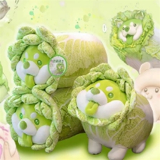 沃州毛绒玩具 白菜狗