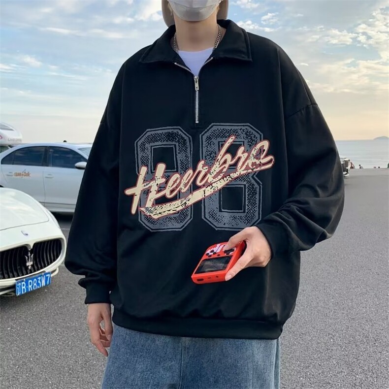 男2023年秋季新款卫衣长袖外套上衣W5096P32,男装卫衣,星座1116-2