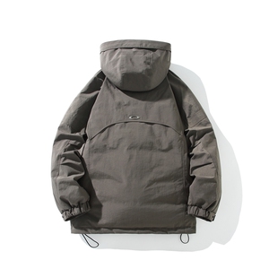 2025冬季标90绒连帽白鸭绒羽绒服 342-p390图片