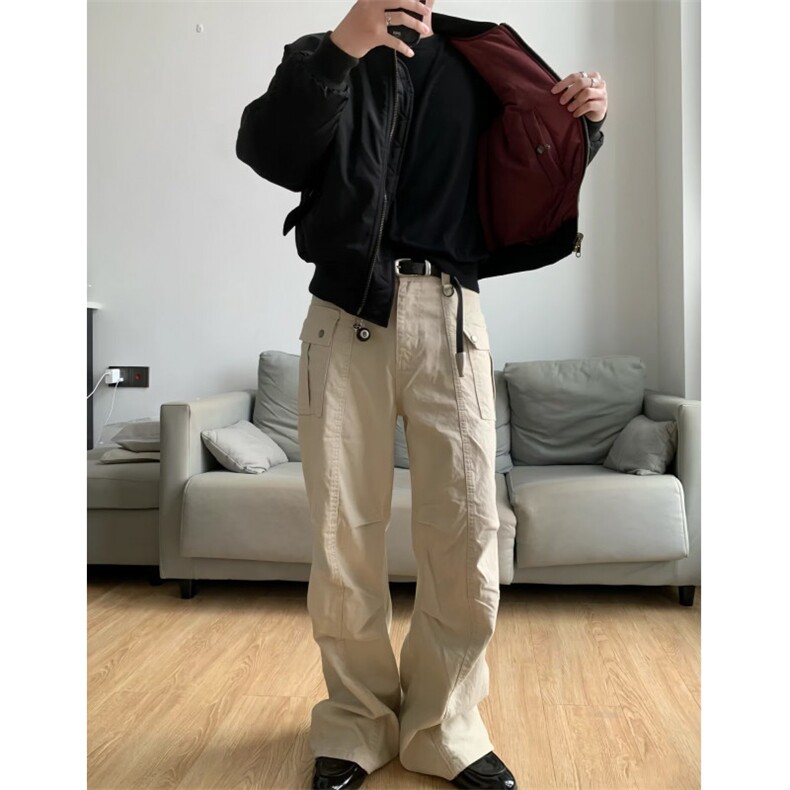 AA2103 P90酒红丝绒年度王炸bomber夹克棉服双面穿ma1飞行员外套图片