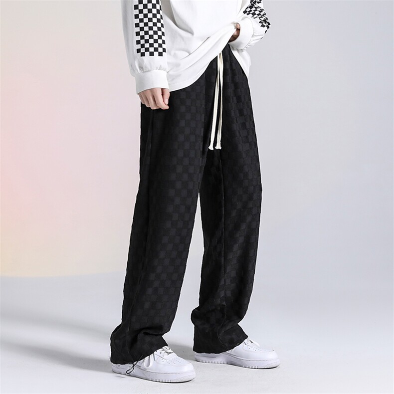 美式高街早秋款美式高街直筒休闲裤XD8809-P50-控68,男装休闲裤,星座717