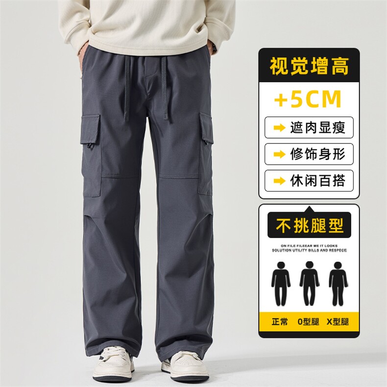 美式工装裤男款秋季2025新款潮牌机能风直筒男士阔腿裤Z2536A-P45,男装工装外套,星座509