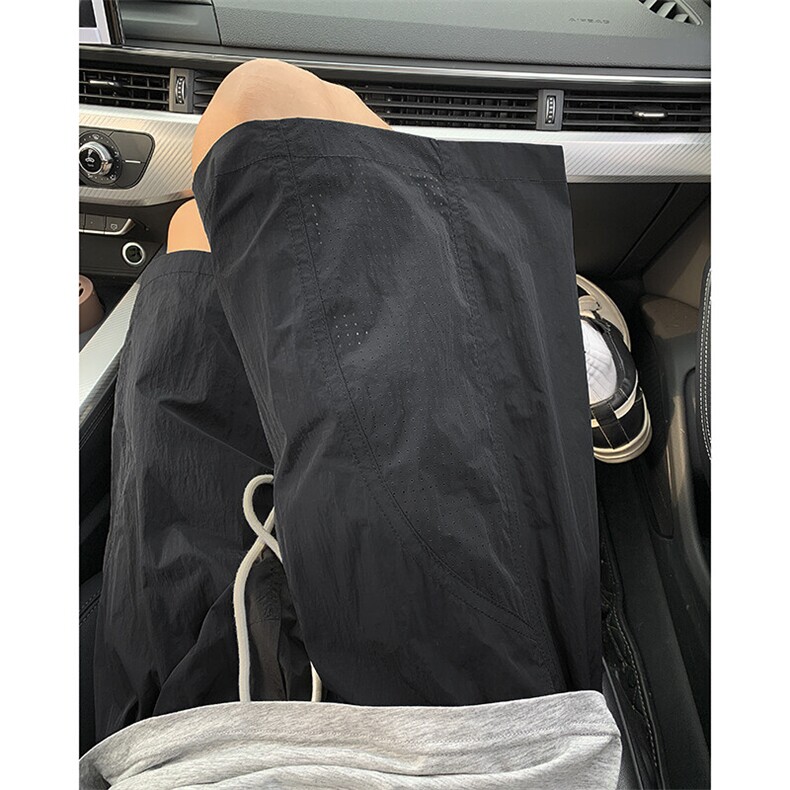 夏季速干冲孔透气拼接短裤车景XZ604-DK230-特P25控48,男装牛仔裤,星座604
