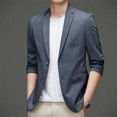DJ2292钱塘2020-3秋冬季新款时尚休闲简约中年男士西服P147，男装西服，钱塘207-3