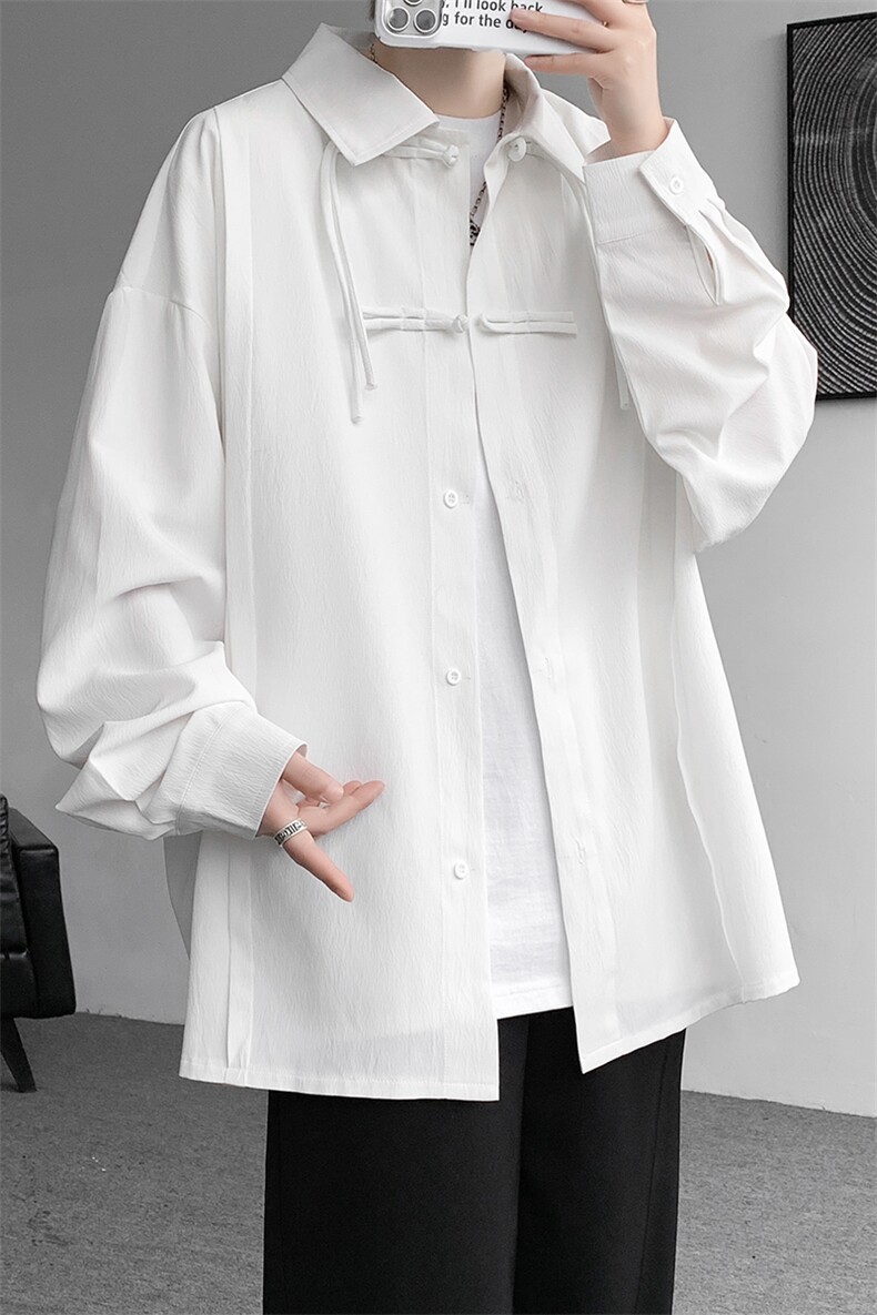 现货DSA059-CS7897-P48控68高品春夏衬衫长袖宽松百搭基础款式,男装衬衫,电商A059