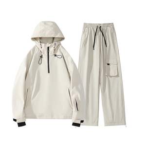2025春季户外滑雪服套装情侣款多巴胺穿搭加厚保暖套装TZ033-P220图片