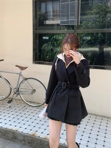 【现货】休闲假两件带帽外套,其它,芷炫