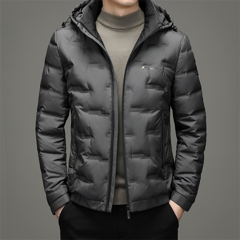 21冬季新款连帽可脱卸羽绒服男士休闲时尚外套男装SNDAF3329-P245,男装羽绒服,电商B212（原钱塘6029）