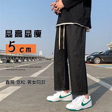 新款2022上新牛仔裤百搭舒适潮流长裤K821特批35-加绒特批45，男装休闲裤，星座718-1