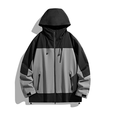新款男女高品质户外登山服青少年学生冲锋衣夹克外套HS6607，男装夹克，星座1206（原A206）