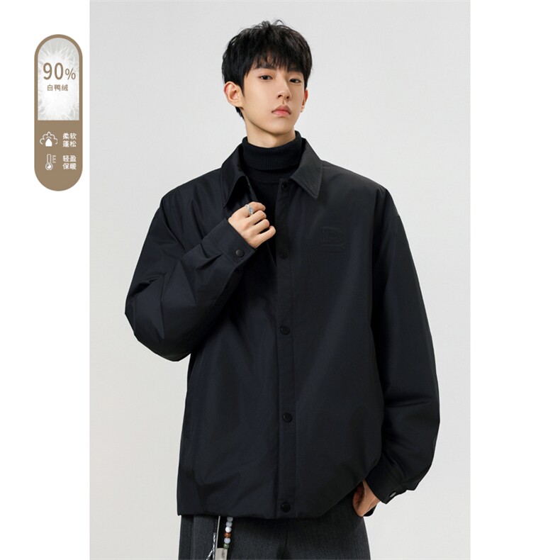 2025 冬季新款 港风无影墙大码90%白鸭绒羽绒服M-3XL GC02-特P209图片