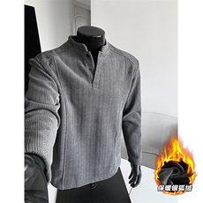 翻领高克重复合银狐绒加绒500克卫衣外套W983/特P35假模9，女装短外套，电商A094