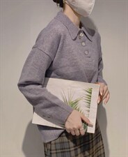 韩系小领毛衣，女装针织衫/毛衣，驿谷