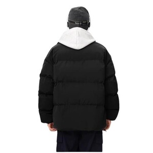 魔术贴立领羽绒棉服男女冬新款加厚学生情侣面包服棉袄TT666 P75图片