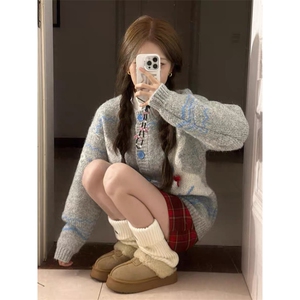 女风 费尔岛开衫毛衣MY096-P65图片