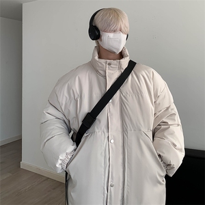 美式高街大口袋立领棉衣外套面包服 109特P95图片