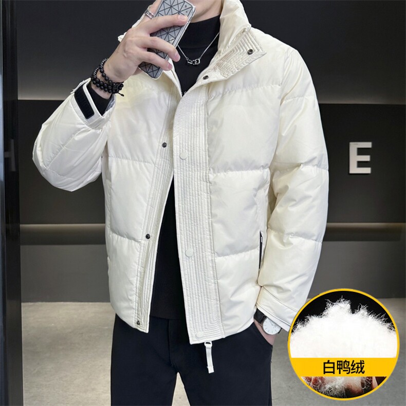 8235-P160【标50%白鸭绒】男士冬季羽绒服2025新款加厚时外套,男装羽绒服,星座507A（原星座306B-2）