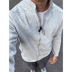 抓绒衣外套男春秋款拉链立领夹克开衫卫衣WA239，男装夹克，星座1116A（原606A-3）
