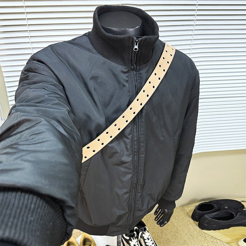 美式春款立领上衣飞行夹克短款外套男A086-JK6688-P65,男装夹克,电商基地A086