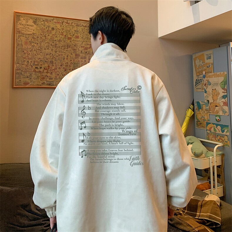 麂皮绒夹克男大码立领褂子外套JK85428-P68加绒款-P78,男装夹克,电商A040