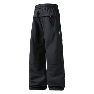 春款美冲锋裤男户外机能风登山运动裤高街设计感休闲裤AK0251-P53图片
