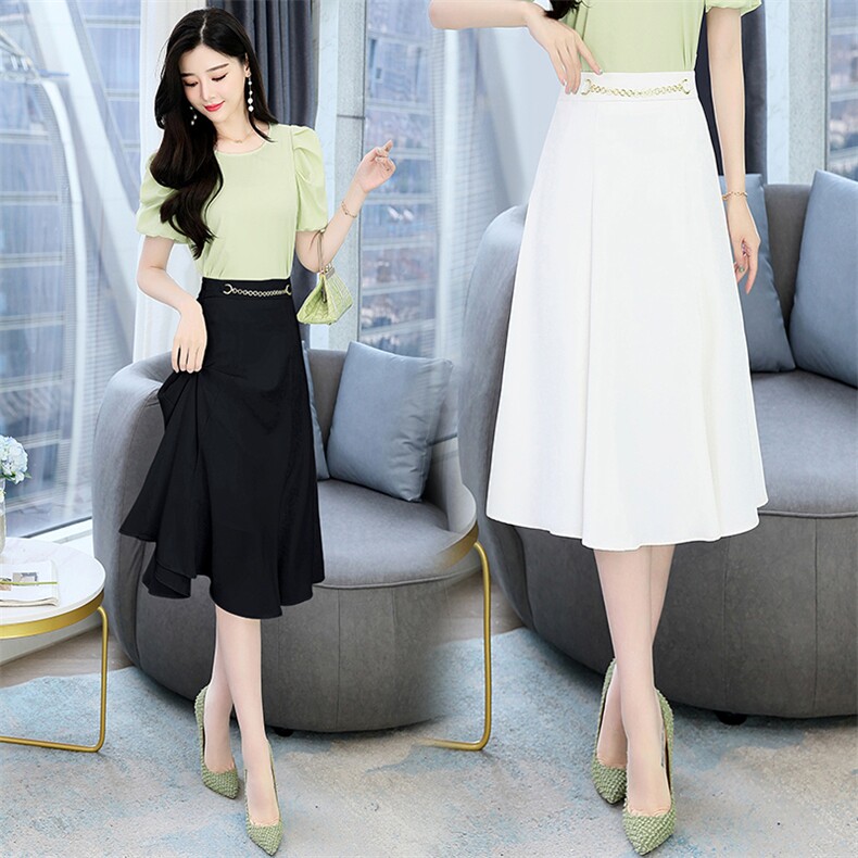 2023年夏季新款时尚修身气质减龄半身裙，女装半身裙，时尚俏佳人
