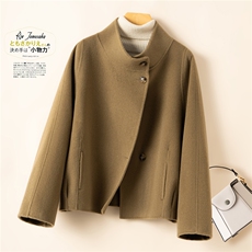 2025百搭时尚领子扣大衣羊毛,女装双面呢大衣,厚恩羊绒, 2025百搭时尚领子扣大衣羊毛,女装双面呢大衣,厚恩羊绒,