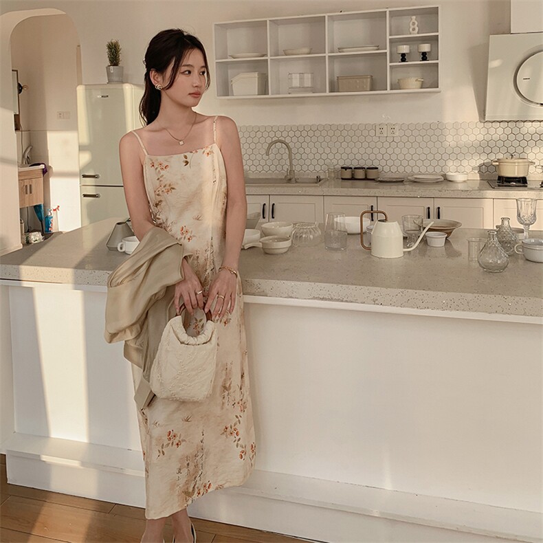 现货主推数据好披肩吊带裙两件套210-788-p145-k2182025年秋季,女装套装/套裙,浙宝210（原浙宝191）