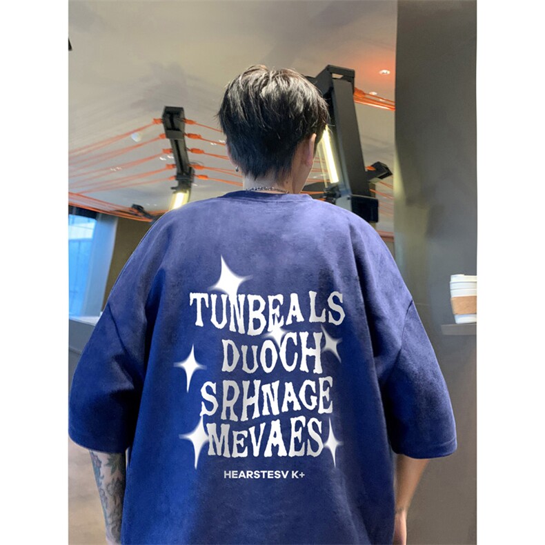 麂皮绒！重磅麂皮绒短袖t恤男JT506-特p19,男装T恤,电商B371