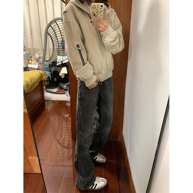 【有货】cleanfit薄款座山雕外套男帆布水洗夹克T149CC-特P100,男装夹克,星座1007（原301D）