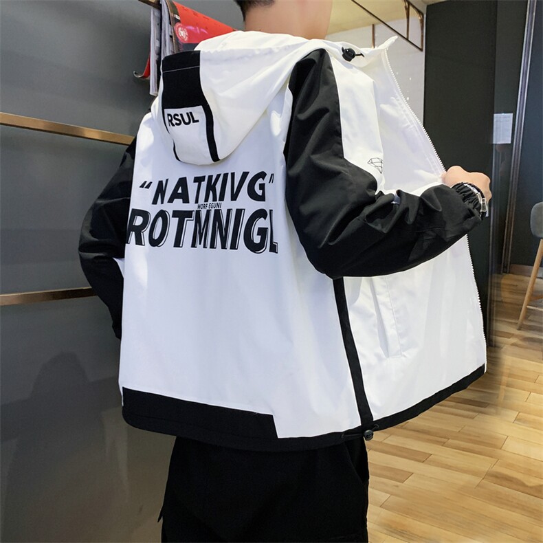 男士外套春秋季韩版潮流休闲百搭帅气秋装ins工装夹克DS874T,男装夹克,电商A102