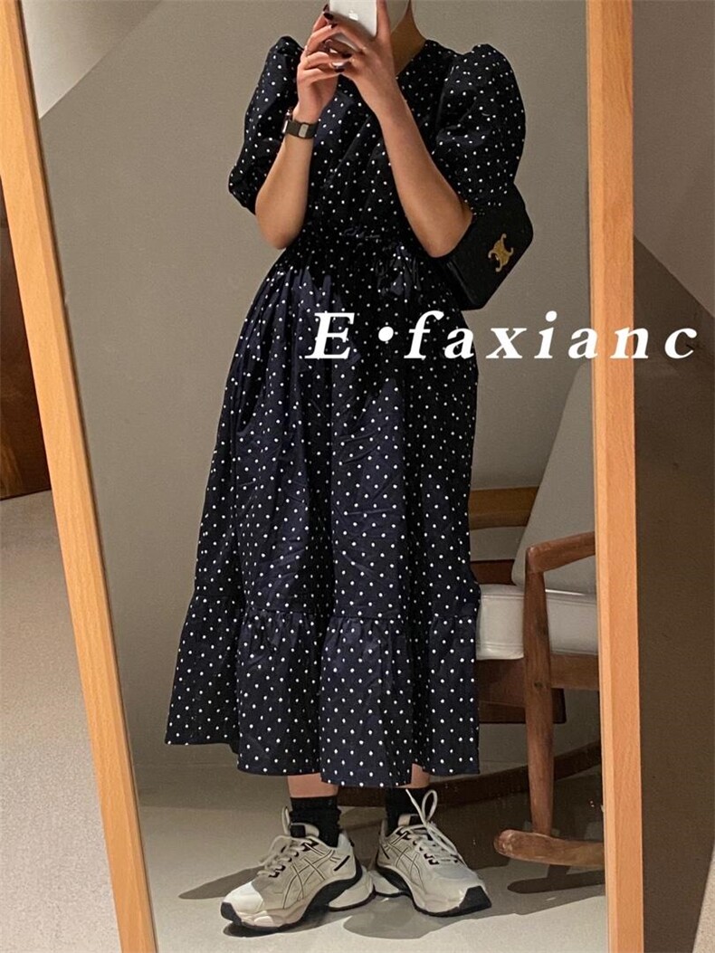 【现货】藏青米色均码，其它，E.FAXIAN伊发现