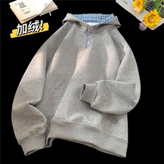 灰色加绒