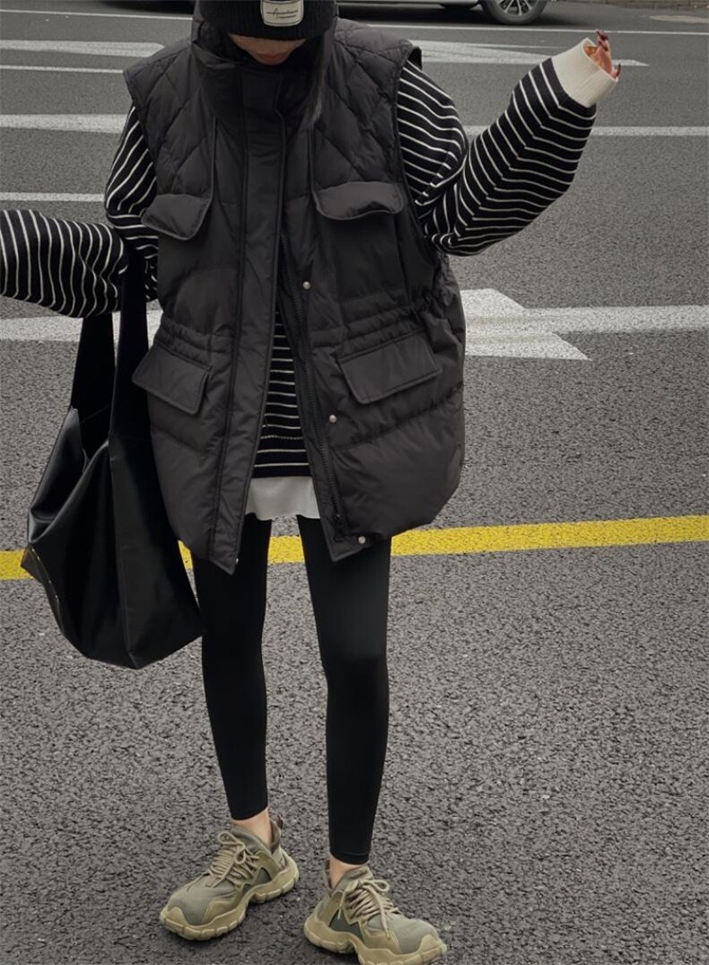 雷洛奇—羽绒马甲，女装马甲，雷洛奇丽